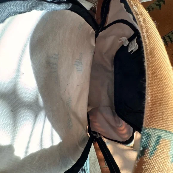 Tan Backpack with Forest Design - Picture 6 of 8